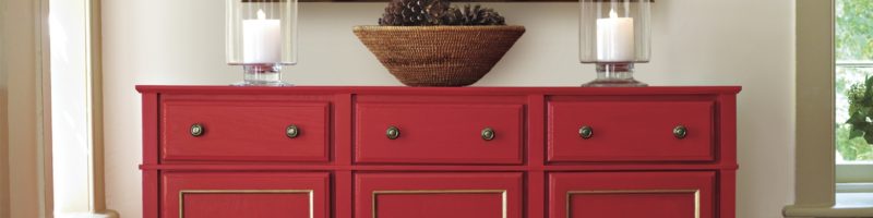 Red cabinet