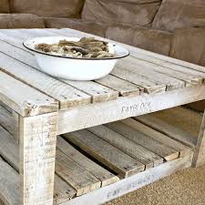 wooden table made by homeowner