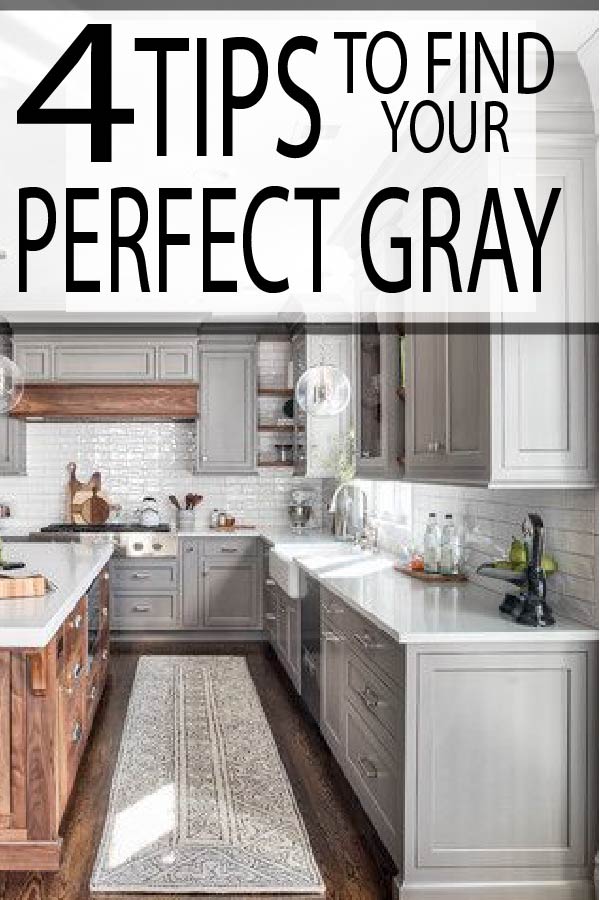 Gray kitchen, bedroom, and living rooms are all the rage. Find your perfect gray paint color with these helpful tips!