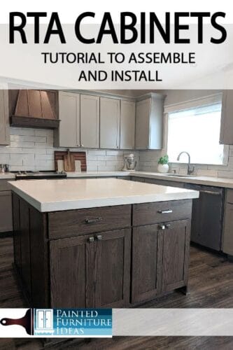 RTA cabinets save money on your makeover or remodel.  Learn how to assemble them correctly and install. 