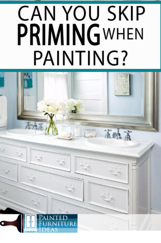 dO YOU REALLY NEED TO PRIME BEFORE YOU PAINT? Learn how to paint your DIY project correctly!