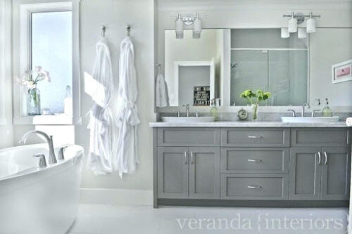 bathroom gray