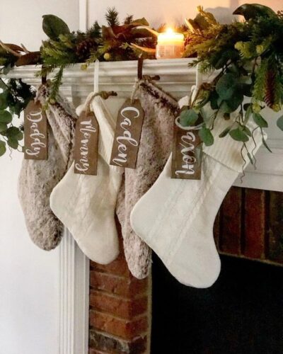 Christmas Farmhouse stocking