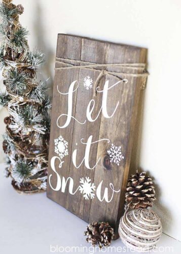 FARMHOUSE sign for christmas