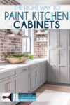 The kitchen is the center of any home. Updating your kitchen breathes new life throughout your entire home. Kitchen cabinets are a major player in your kitchen, and so painting them and changing them a little bit, can make a big change in your home decor.
