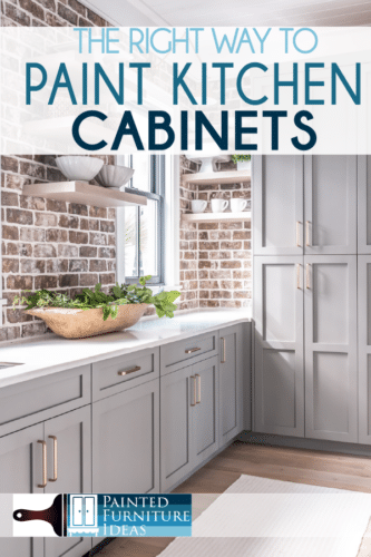 How To Paint Kitchen Cabinets The Right, Can You Just Paint Kitchen Cabinets