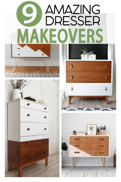 Dressers are also easy to re-paint,..get inspired with these 9 Amazing painting styles.