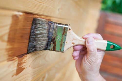 sanding wood furniture