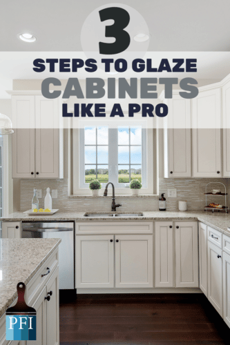 Glazing wood cabinets can change the entire feel of your room, learn before you start this DIY home project! 