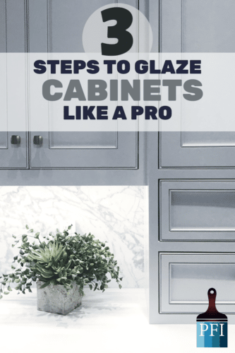 Glazing wood cabinets can change the entire feel of your room, learn before you start this DIY home project! 