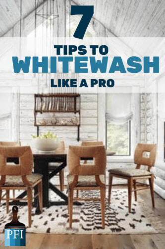 Learn to whitewash correctly with these professional tips the the home DIY painter