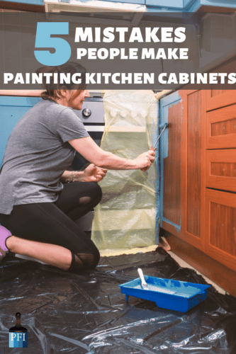 DIY Painting kitchen cabinet tips and tricks and mistakes you  must avoid. 