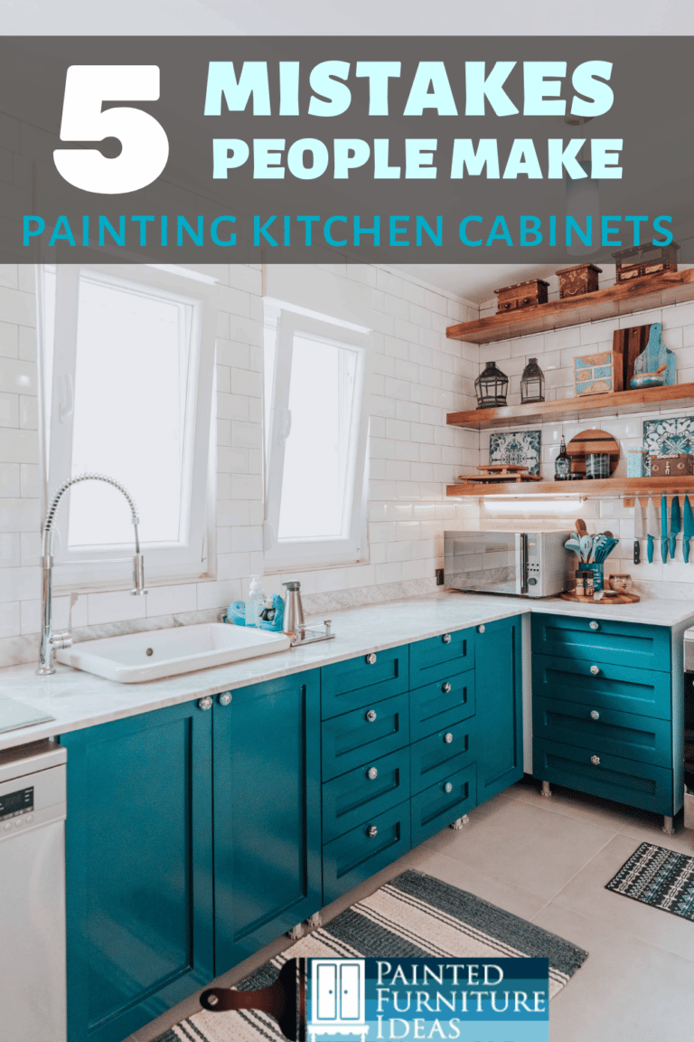 Painted Furniture Ideas | 5 Mistakes People Make When Painting Kitchen ...