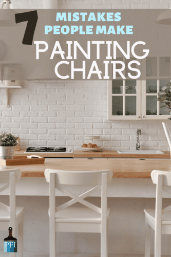 Painting kitchen chairs is a great DIY project, but lets do it right!