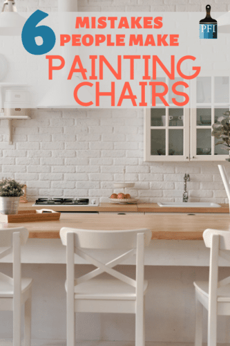Painting kitchen chairs is a great DIY project, but lets do it right!