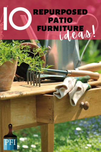 DIY Patio furniture is the best way to save money. Repurpose old furniture for a new purpose, with these great ideas!