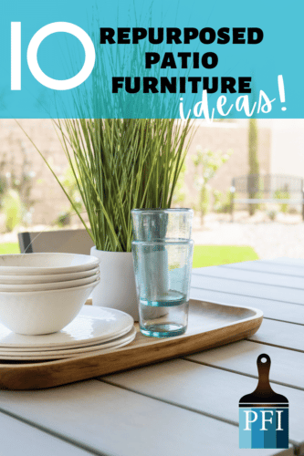 DIY Patio furniture is the best way to save money. Repurpose old furniture for a new purpose, with these great ideas!