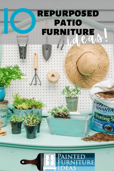 DIY Patio furniture is the best way to save money. Repurpose old furniture for a new purpose, with these great ideas!