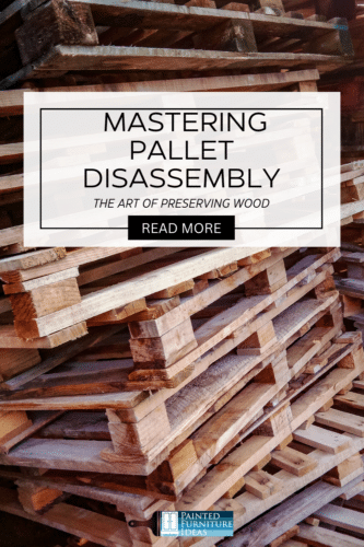Learn the many different ways you can disassemble wood pallets for diy projects and crafts!