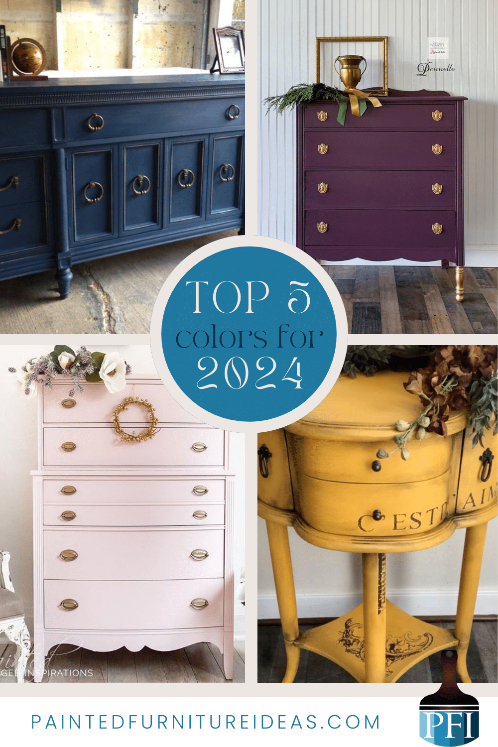 Hottest Hues for 2024: 5 Most Popular Pinterest Furniture Paint Colors -  Painted Furniture Ideas