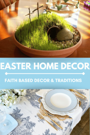 Discover inspiring Christian-based Easter home decor ideas. Celebrate the true meaning of Easter with DIY projects and beautiful decorations.